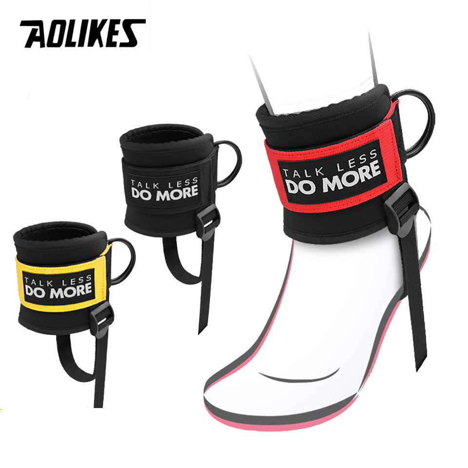 Home Gym Tunturi - AOLIKES Adjustable Ankle Straps for Cable