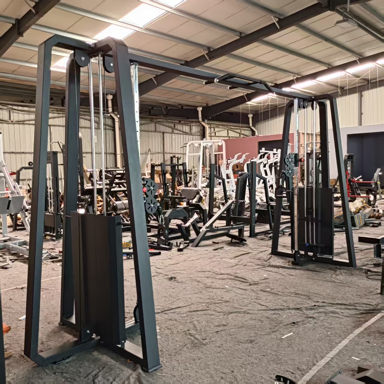 Home Gym Rack With Cables - High-quality Commercial Cable Crossover Machine Power