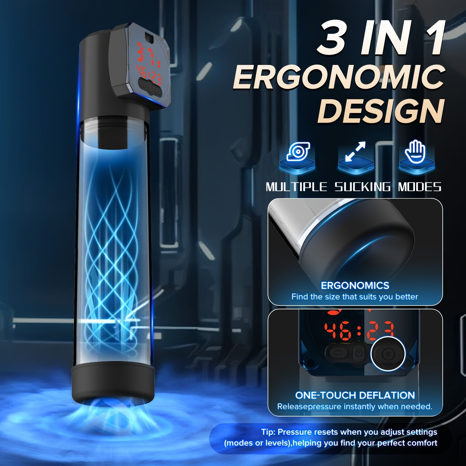 Electric Pump Automatic Vacuum - Home Gym App reseña y precio