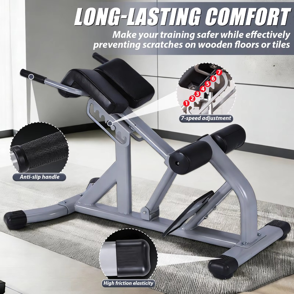 Hyperextension Bench Adjustabl - Home Gym Hamstring Exercises reseña y precio