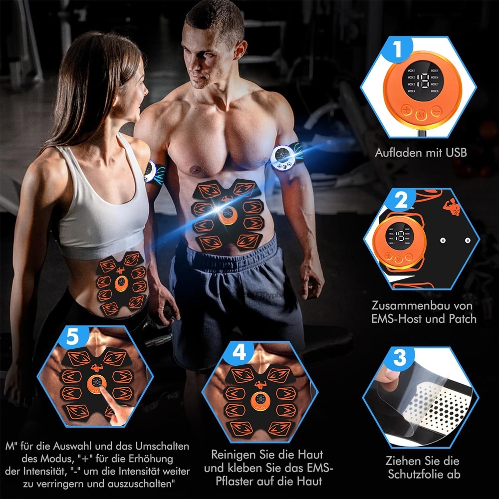 EMS Muscle Stimulator Ab Toner - Home Gym App reseña y precio
