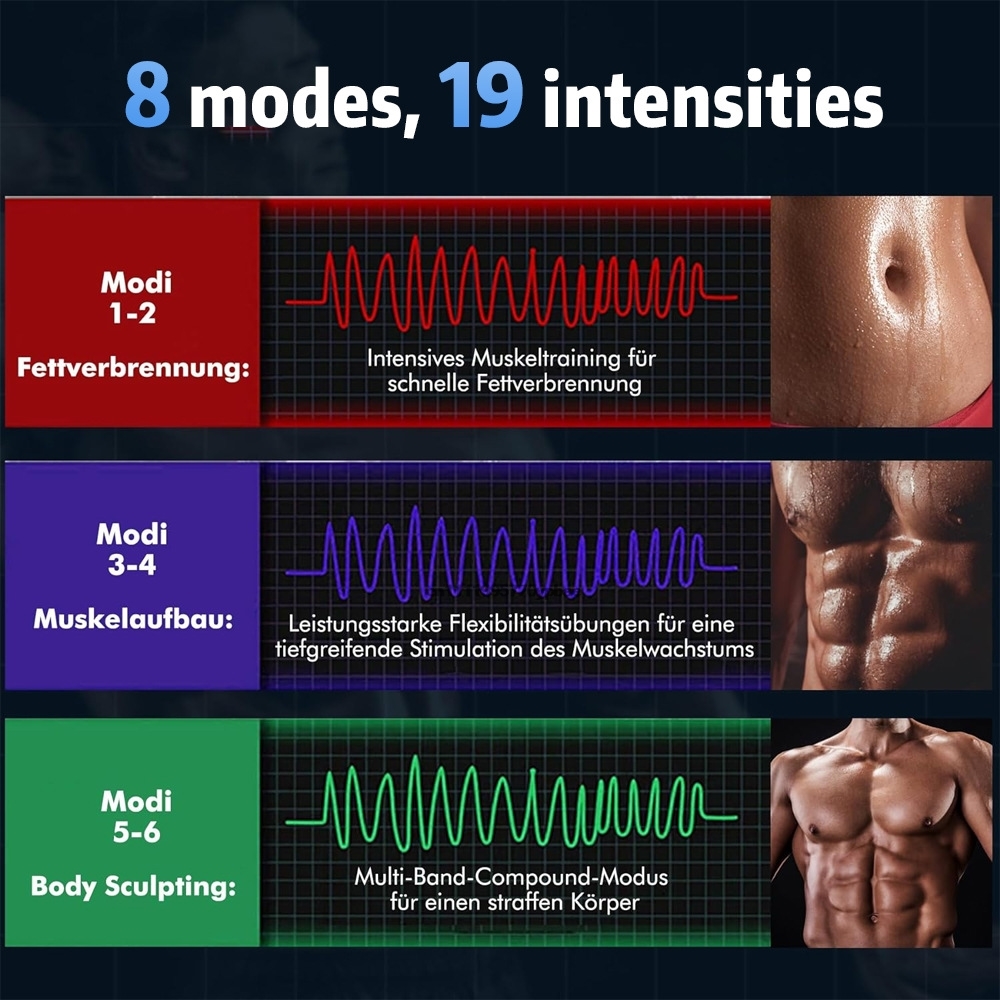EMS Muscle Stimulator Ab Toner - Home Gym App reseña y precio