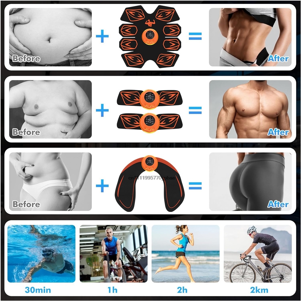 EMS Muscle Stimulator Ab Toner - Home Gym App reseña y precio