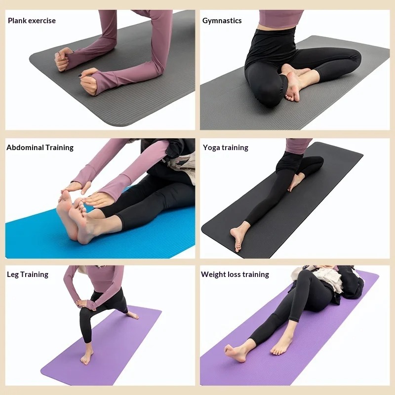 Extra Thick Non Slip Yoga Mat  - Home Gym Yoga Mat reseña y precio
