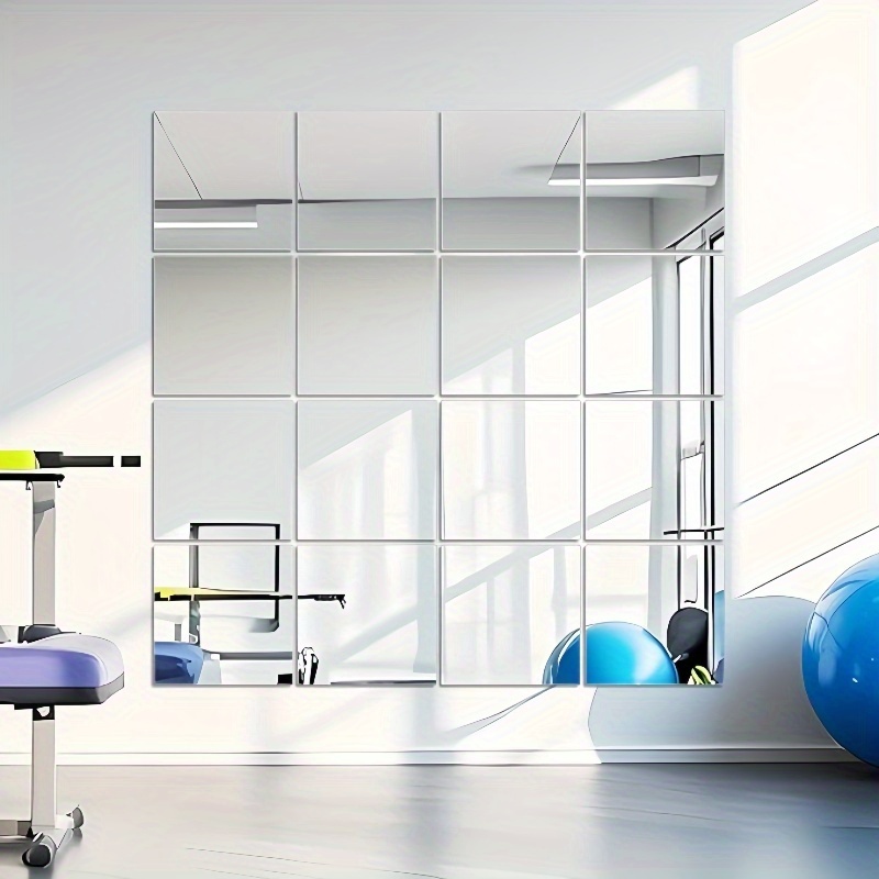 Artistic 4PCS 2mm Acrylic Mirr - Home Gym Rental reseña y precio