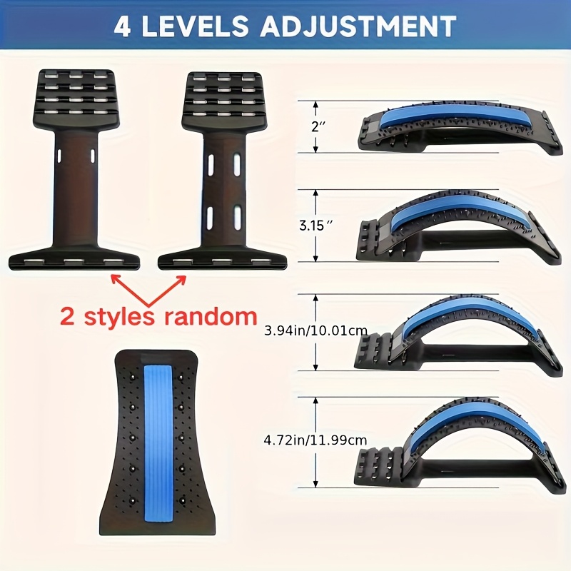 3-Level Back Stretcher Posture - Home Gym Academy reseña y precio
