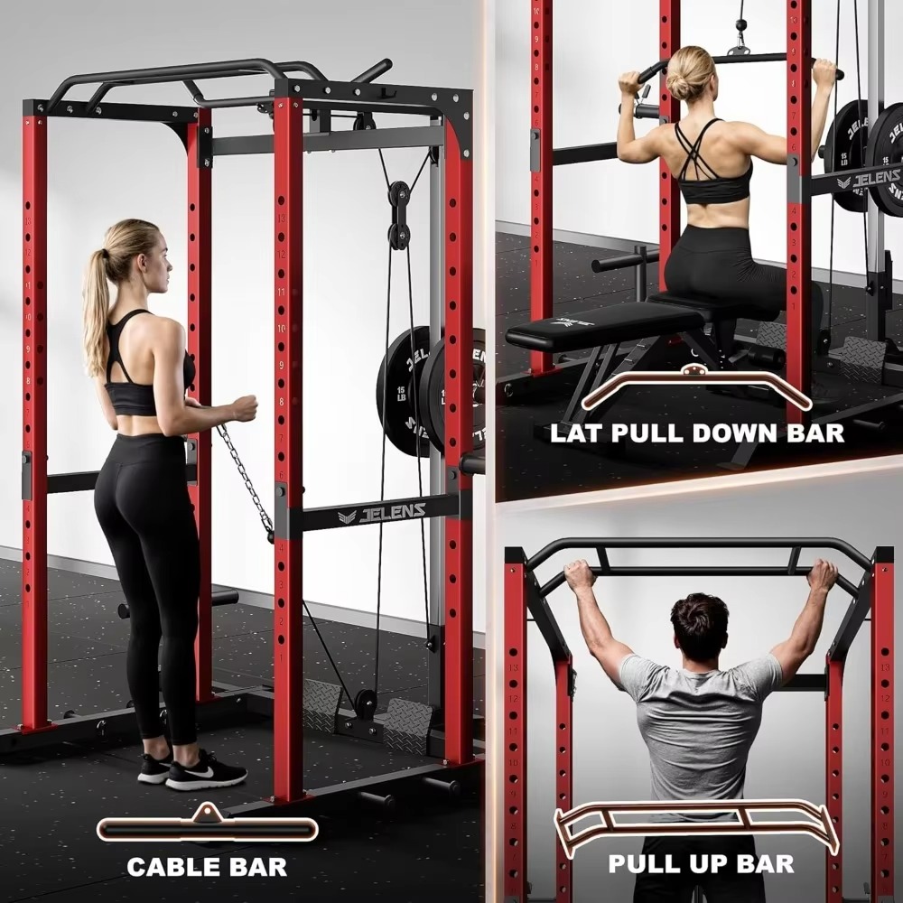 S21 Power Cage Multi-Function  - Home Gym Rack With Cables reseña y precio