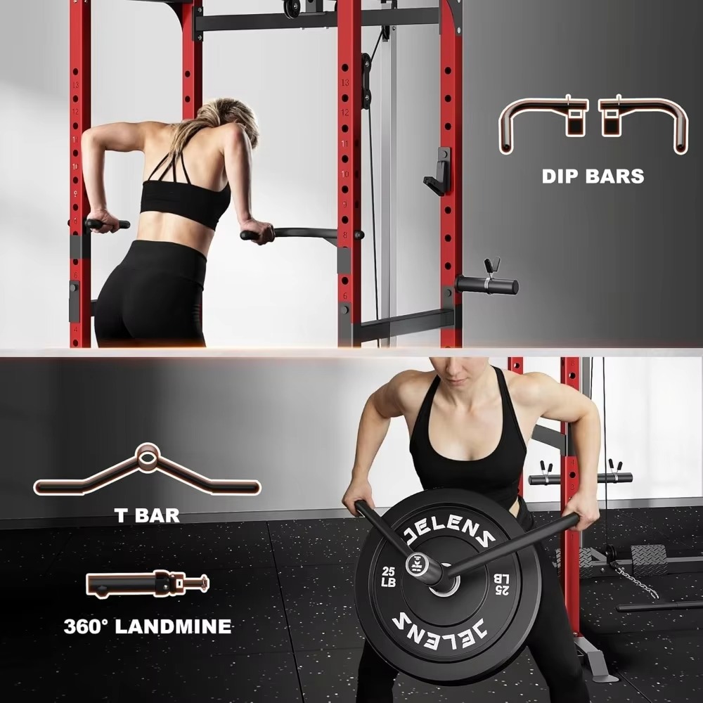 S21 Power Cage Multi-Function  - Home Gym Rack With Cables reseña y precio
