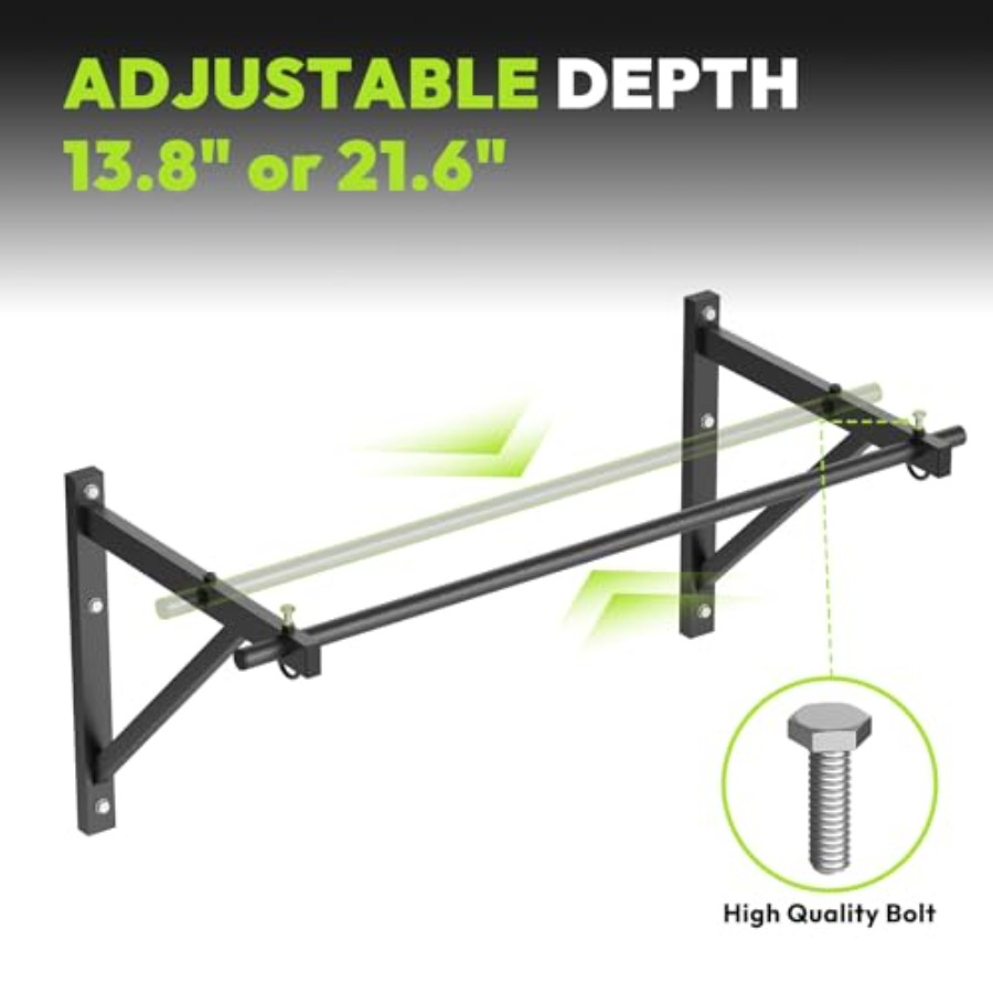 Doorway and wall-mounted pull- - Home Gym Wall Mounted reseña y precio