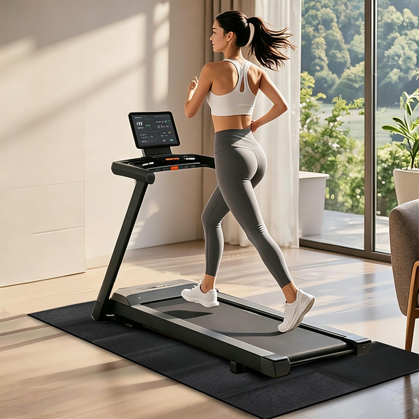Treadmill Mat Vibration Absorb - Home Gym Yoga Mat reseña y precio