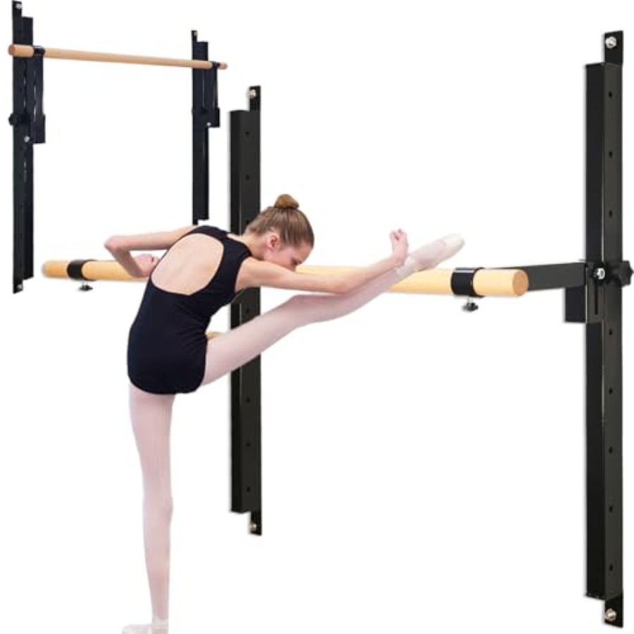 Wall Mounted Ballet Barre 4ft  - Home Gym Wall Mounted reseña y precio