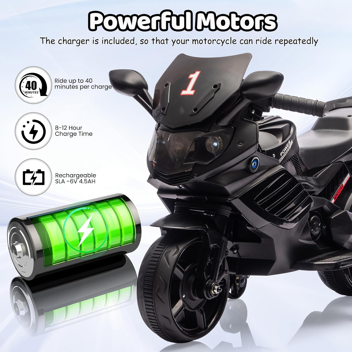 6V Kids Ride On Toys,Electric  - Home Gym App reseña y precio