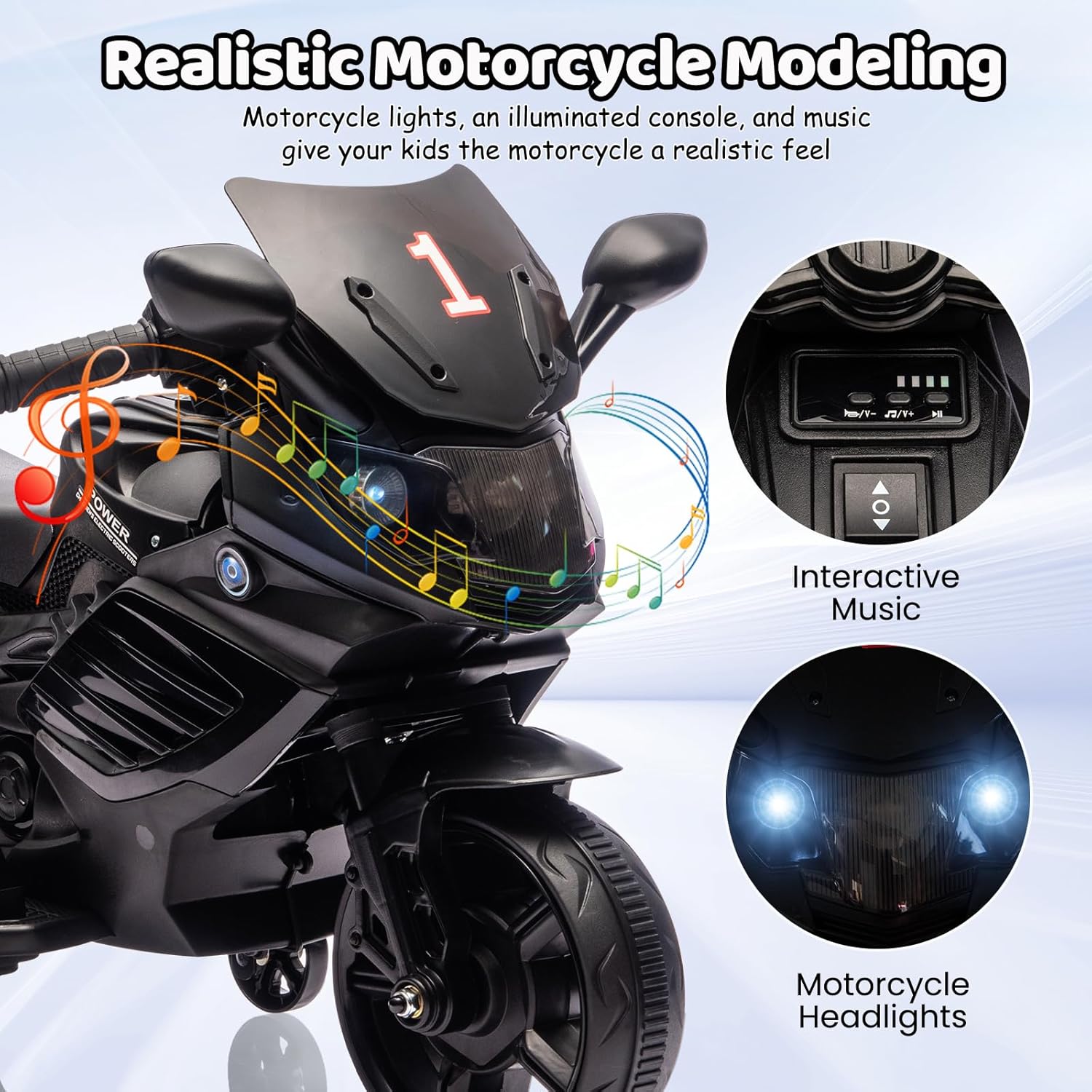 6V Kids Ride On Toys,Electric  - Home Gym App reseña y precio