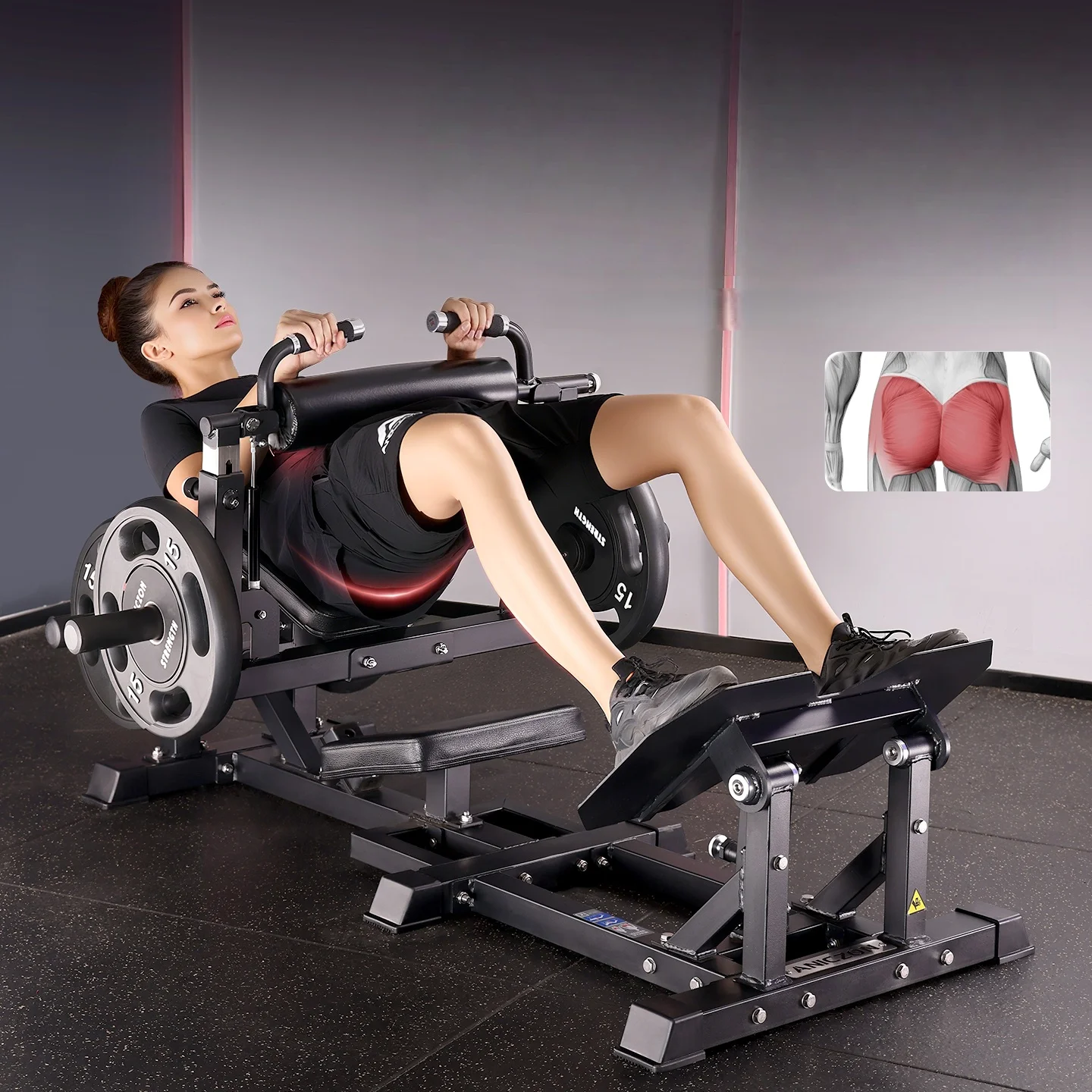 Custom EMfitness Machine Plate - Vertical Leg Press reseña y precio
