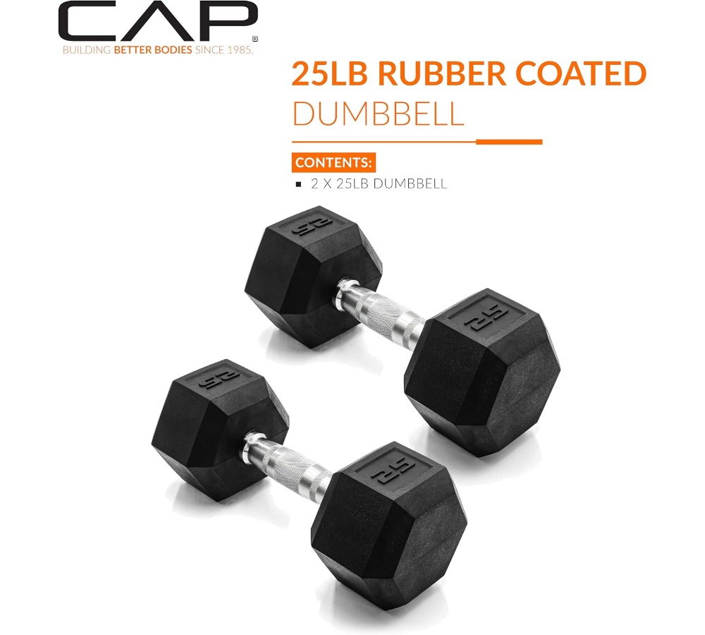 Coated Dumbbell Weight Set | 1 - Home Gym Tunturi reseña y precio