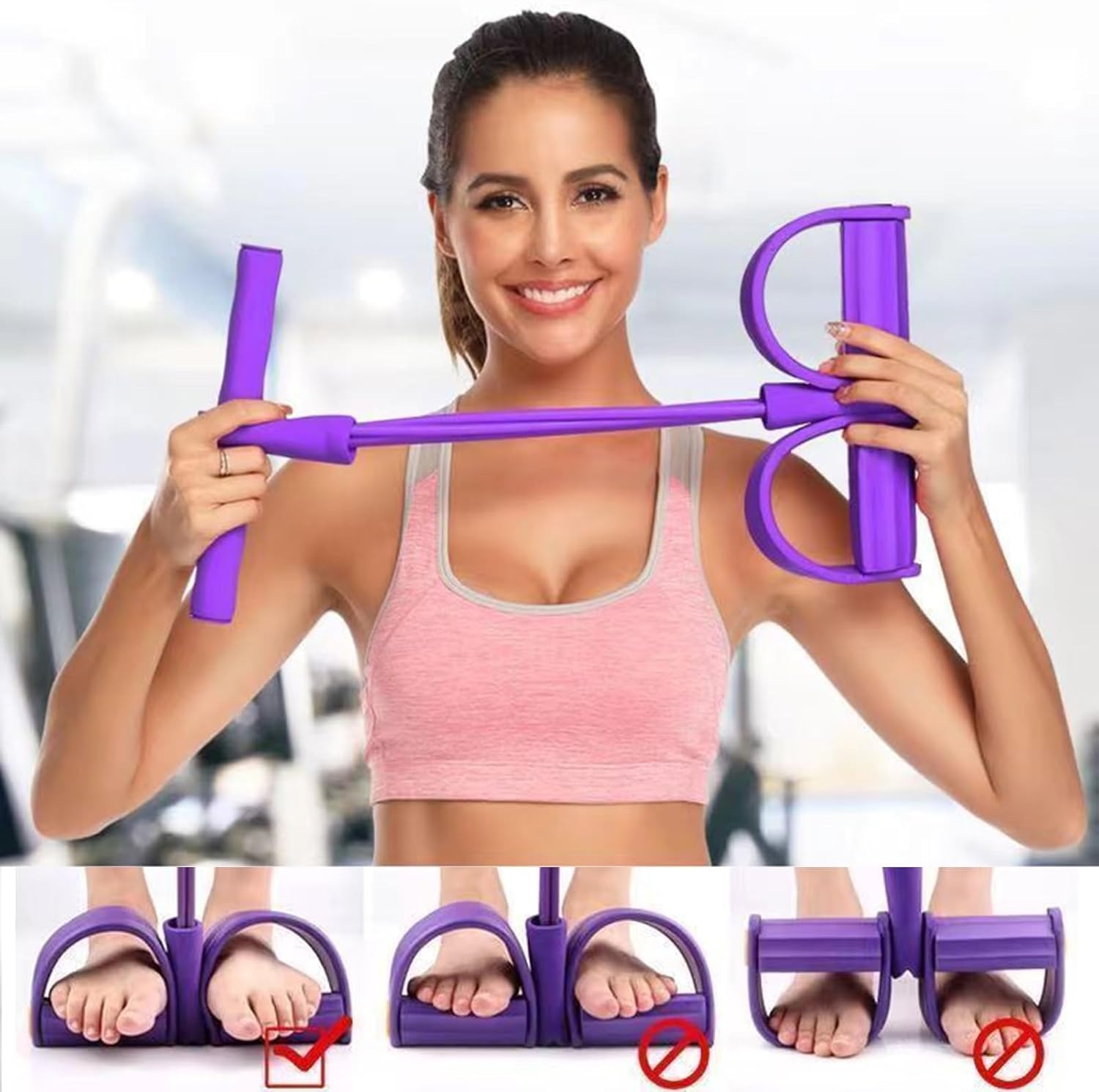 21 Fitness Resistance Bands-6  - Home Gym Academy reseña y precio