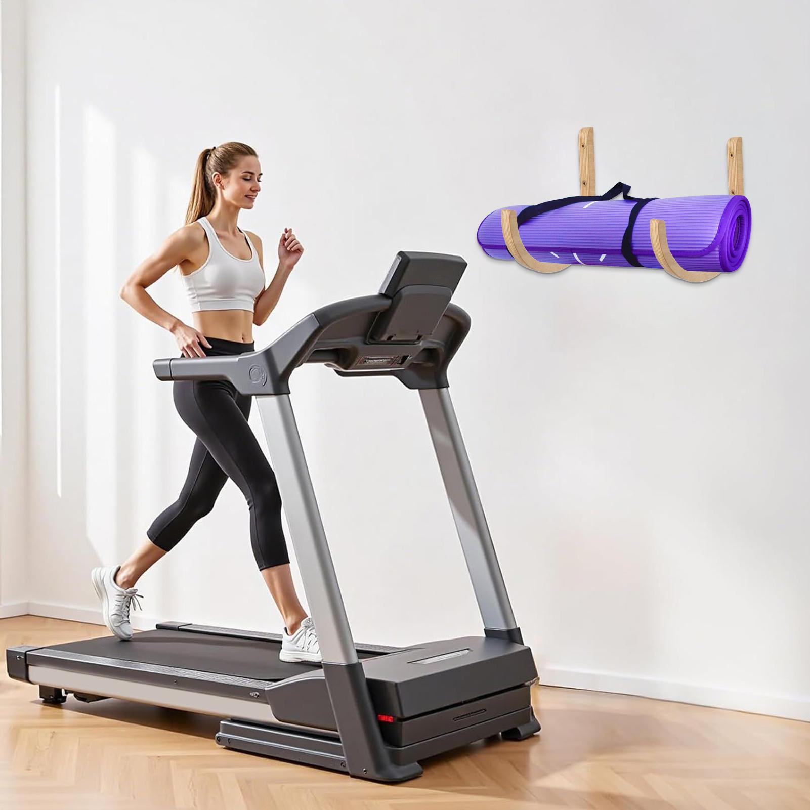 Yoga Mat Organizer 2 Pieces Wo - Home Gym Yoga Storage reseña y precio
