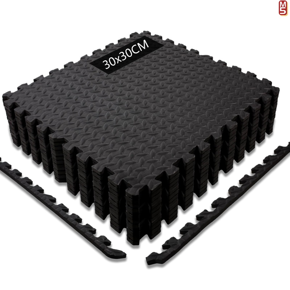 Massage Cushion EVA Foam Puzzl - Home Gym On Carpet reseña y precio