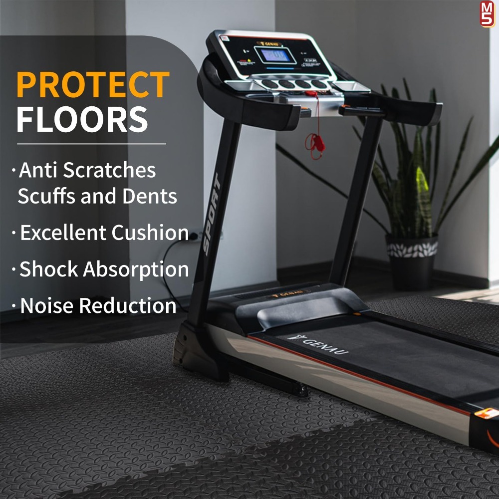 Massage Cushion EVA Foam Puzzl - Home Gym On Carpet reseña y precio