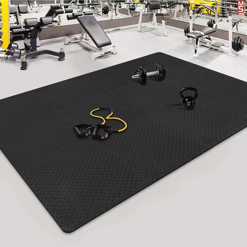 Massage Cushion EVA Foam Puzzl - Home Gym On Carpet reseña y precio