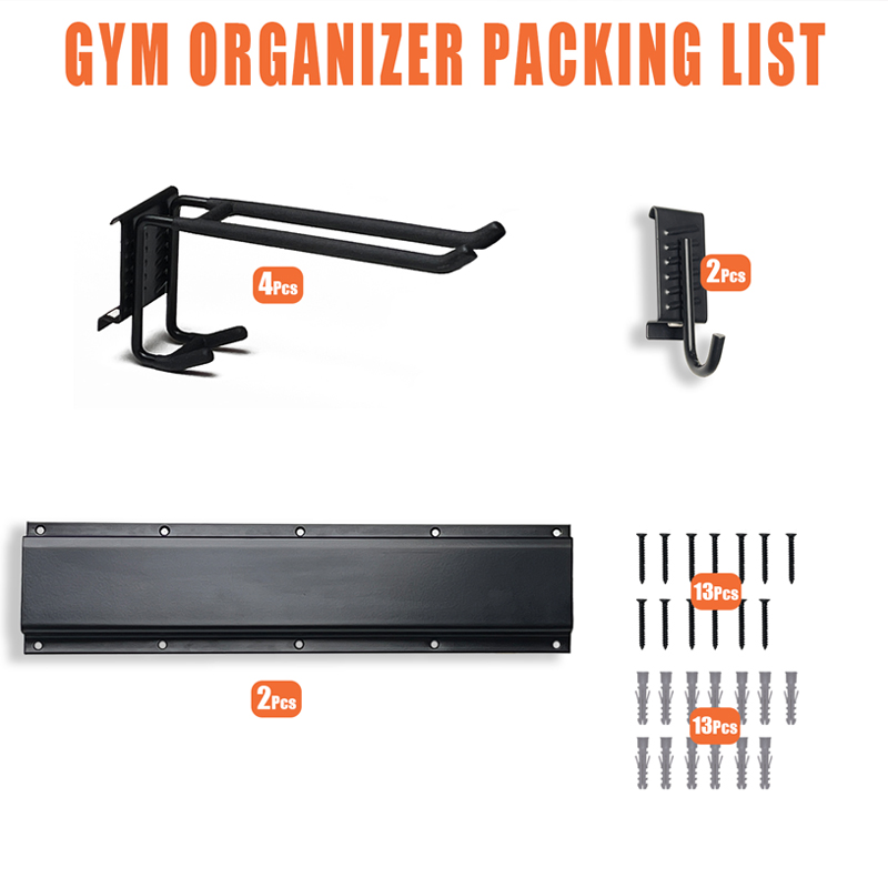 Wall Mounted Gym Accessory Sto - Home Gym Rack With Cables reseña y precio