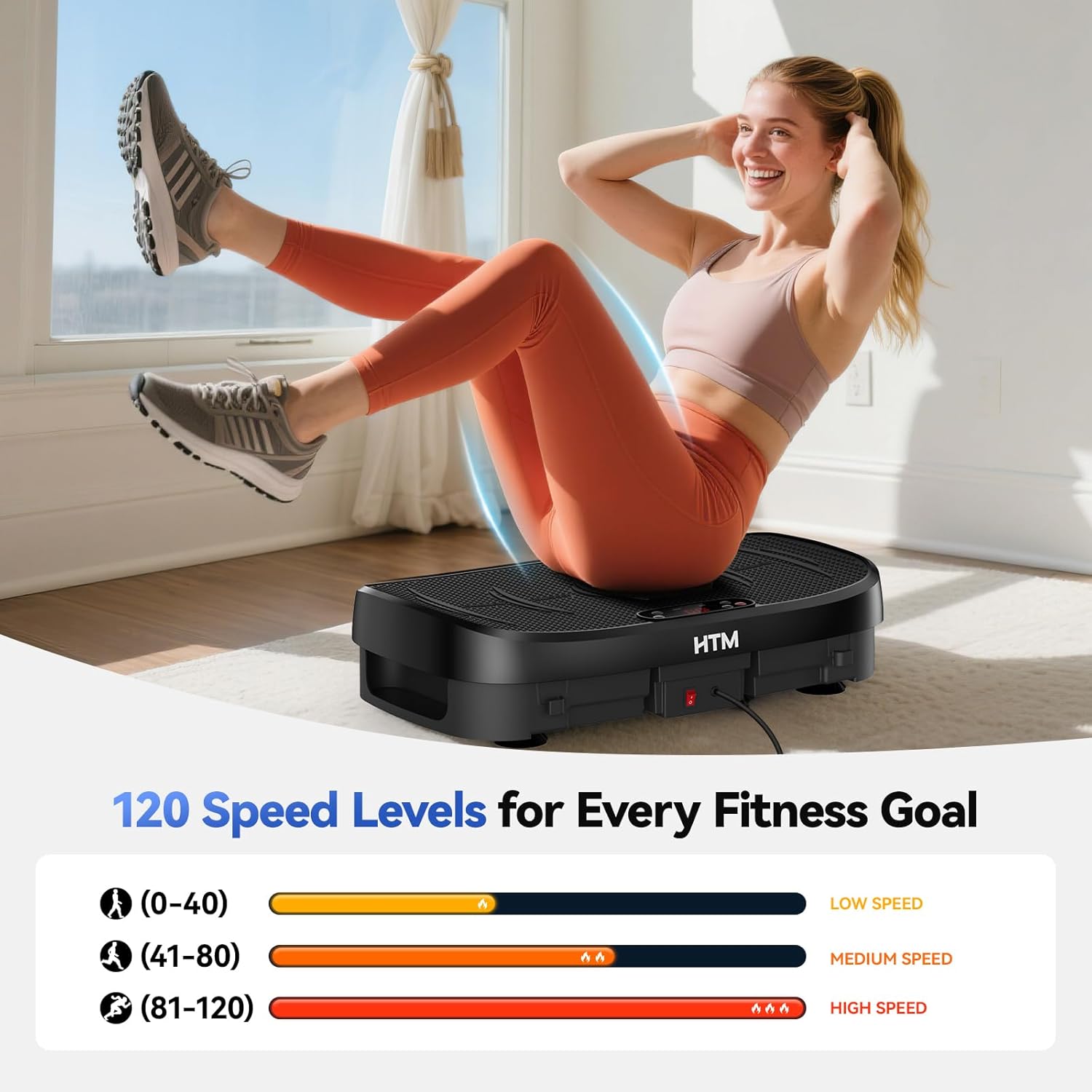 Vibration Plate Fat Burning Fi - Home Gym Tunturi reseña y precio