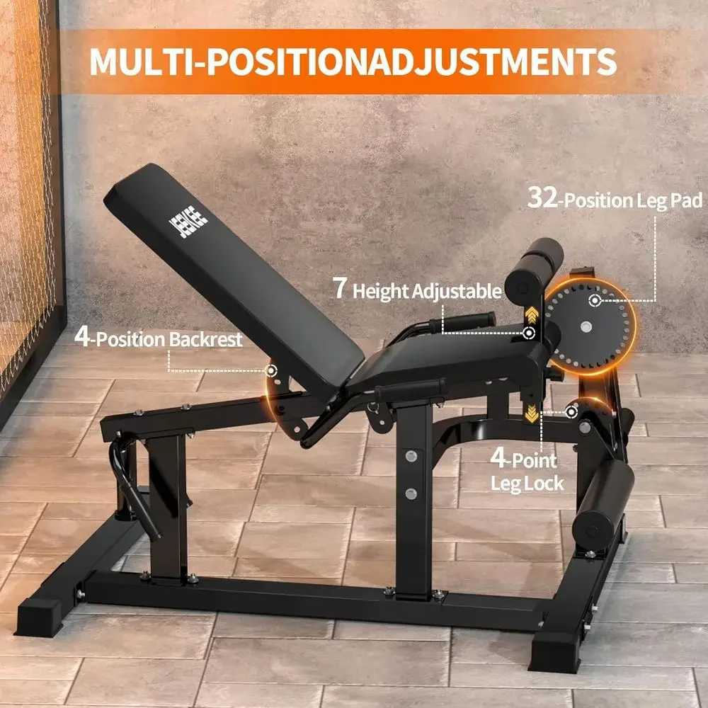 700LB Capacity Plate Loaded Le - Home Gym Hamstring Exercises reseña y precio