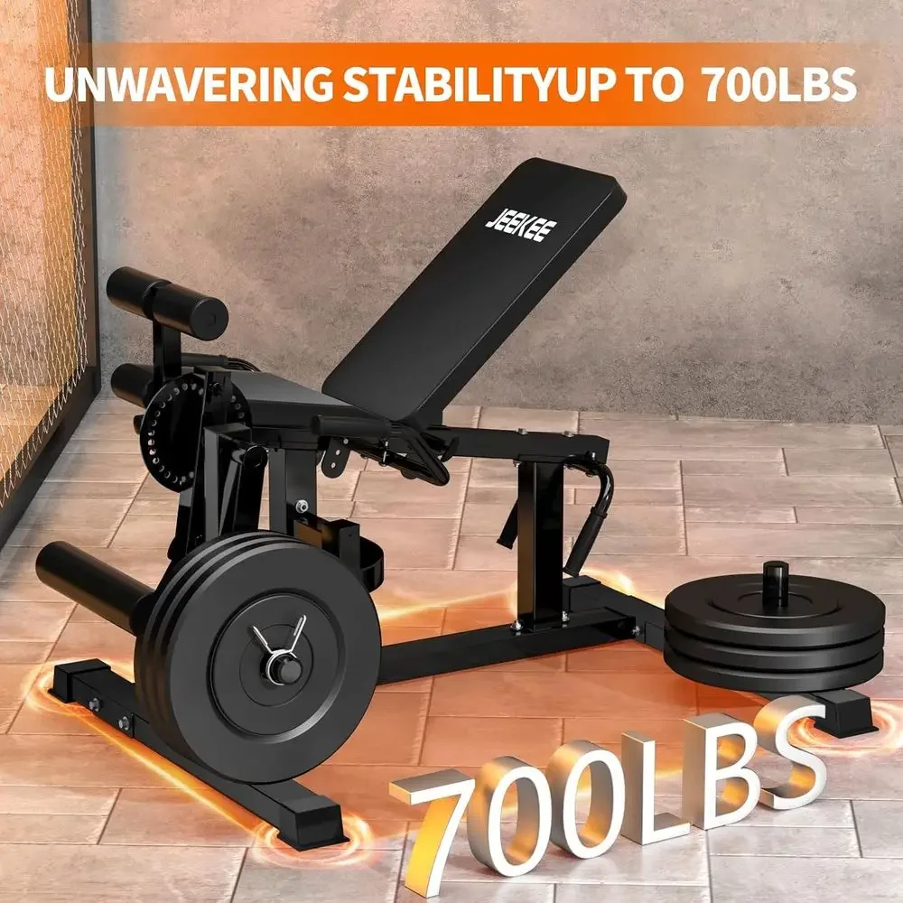 700LB Capacity Plate Loaded Le - Home Gym Hamstring Exercises reseña y precio