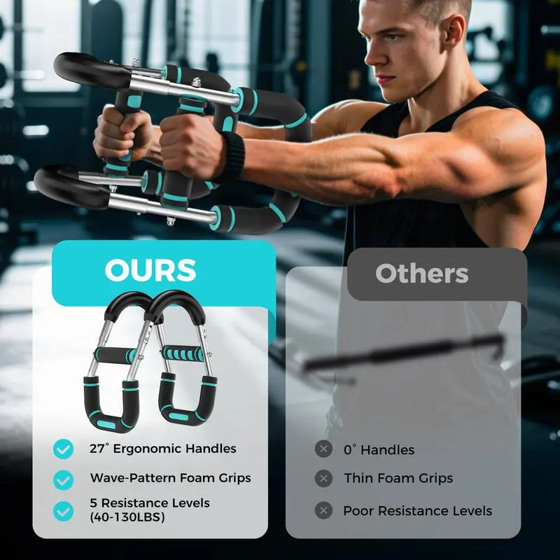 Adjustable Power Twister Bar A - Home Gym Academy reseña y precio