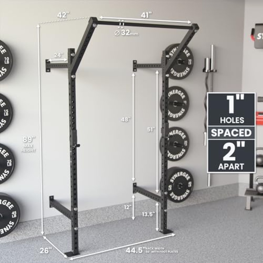 Wall Mounted Squat Rack for ho - Home Gym Wall Mounted reseña y precio
