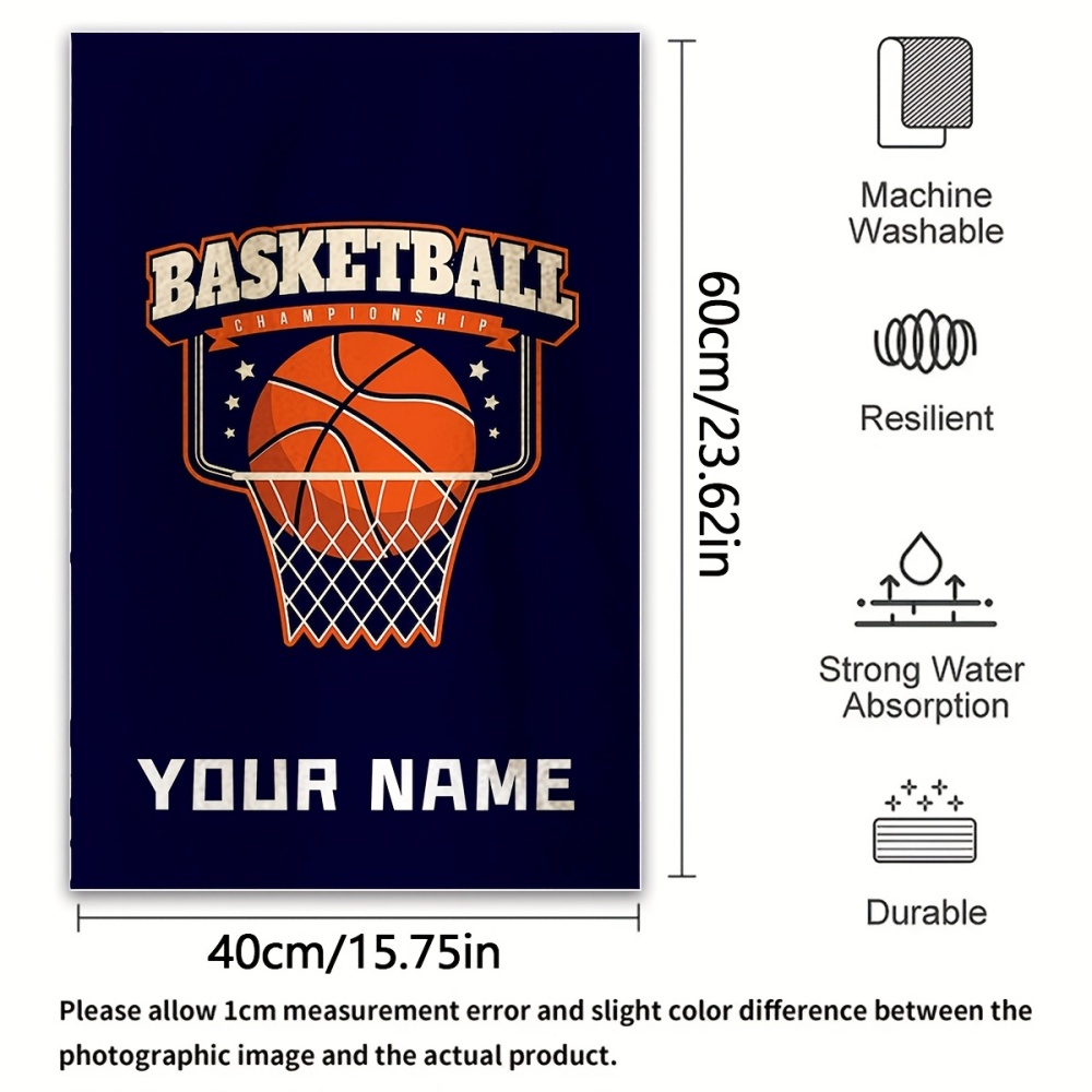 2pcs Name/Text Basketball Towe - Home Gym Tunturi reseña y precio