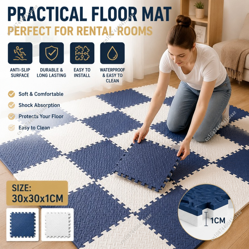 Rental Room Floor Mat: 8Pcs 30 - Home Gym Rental reseña y precio