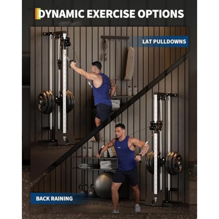 Wall Mount Cable Station for h - Home Gym Wall Mounted reseña y precio