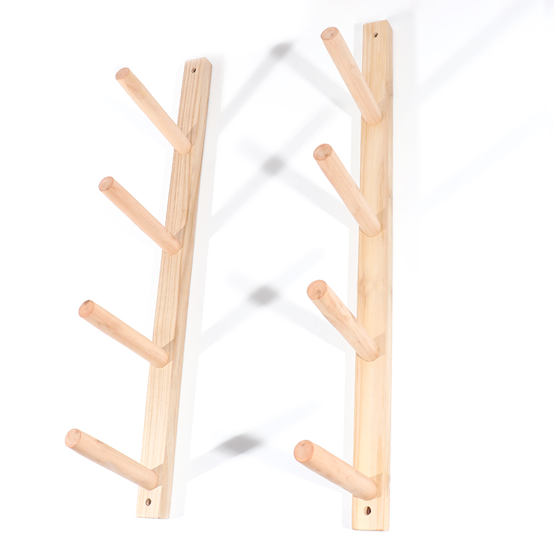 Wooden Yoga Mat Holder Wall Mo - Home Gym Yoga Storage reseña y precio