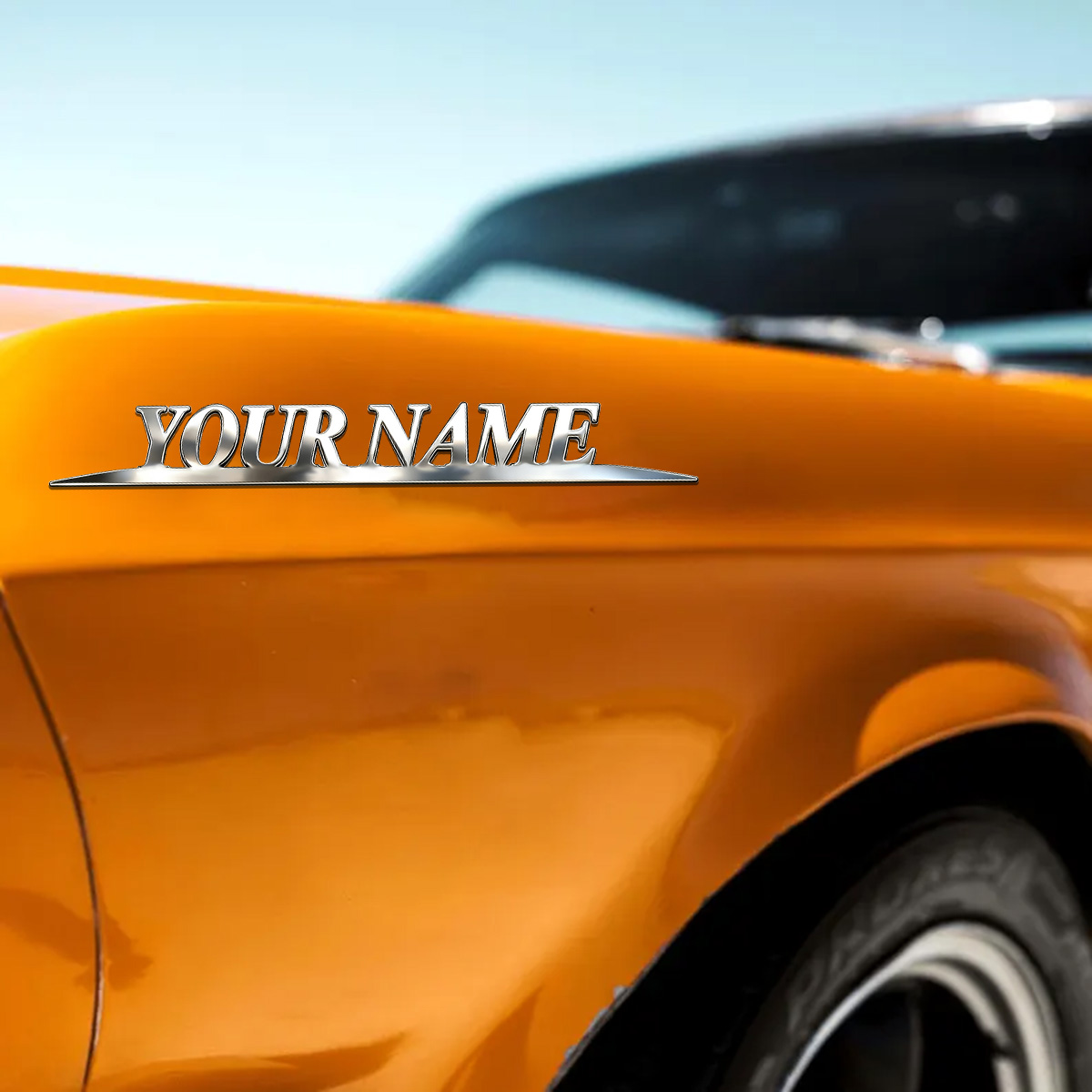 Metal Trendy YOUR NAME Sticker - Weight Plate Bumper reseña y precio