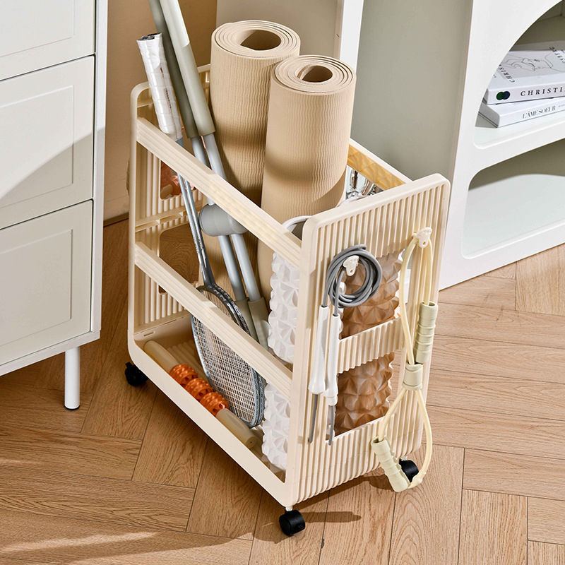 Yoga Supplies Storage Rack Mov - Home Gym Yoga Storage reseña y precio