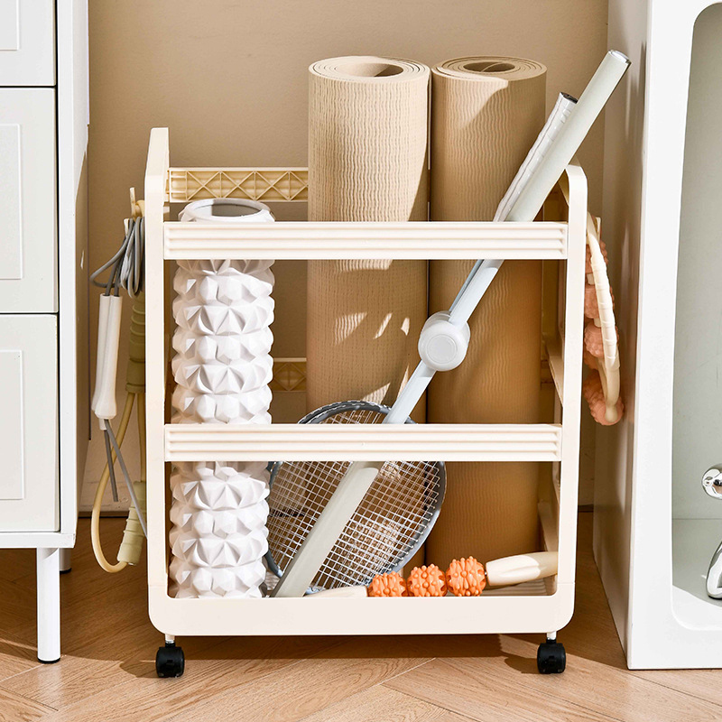 Yoga Supplies Storage Rack Mov - Home Gym Yoga Storage reseña y precio
