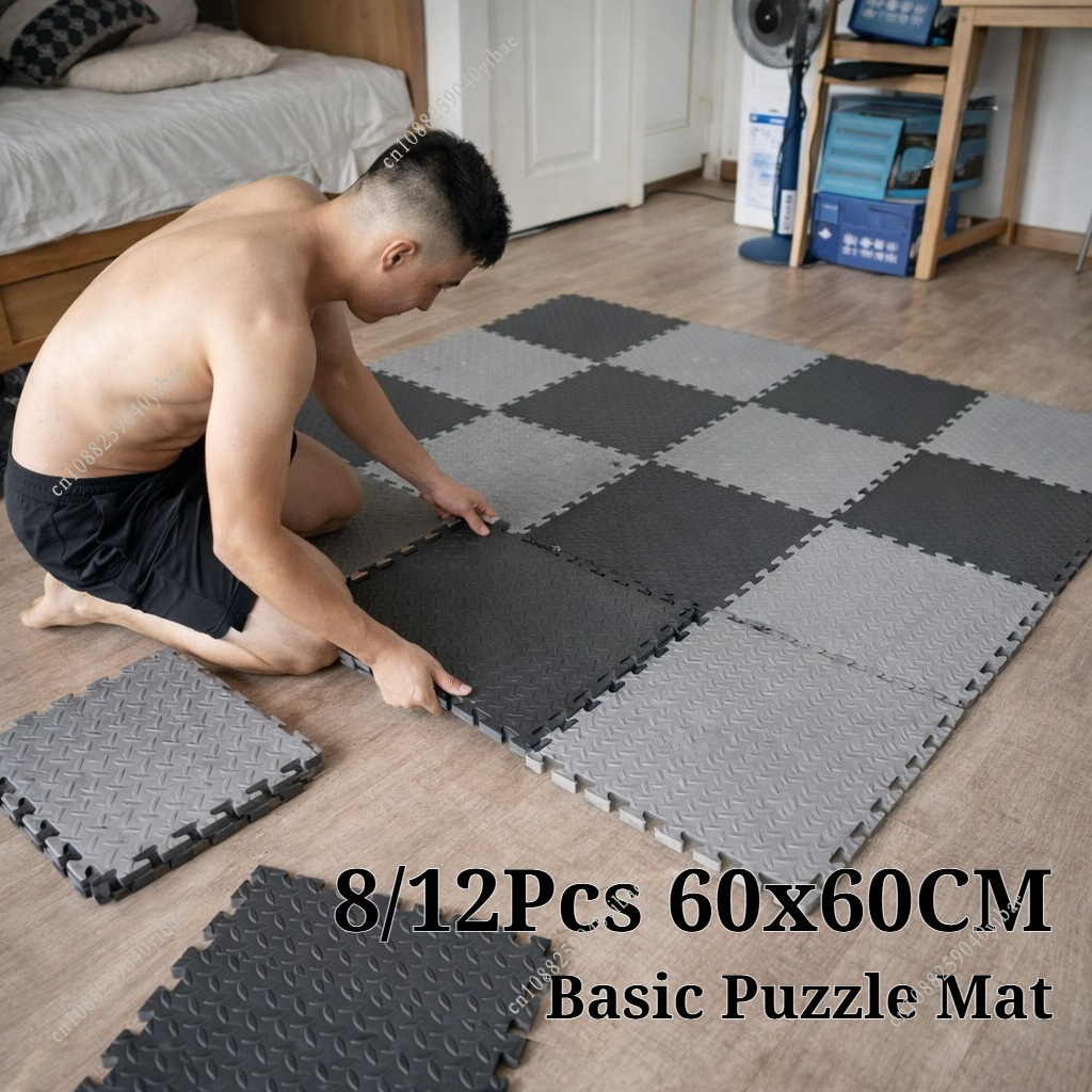 60x60CM EVA Leaf Grain Floor B - Home Gym Rental reseña y precio