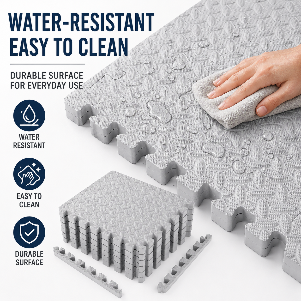 1-Inch Thick EVA Foam Interloc - Home Gym On Carpet reseña y precio