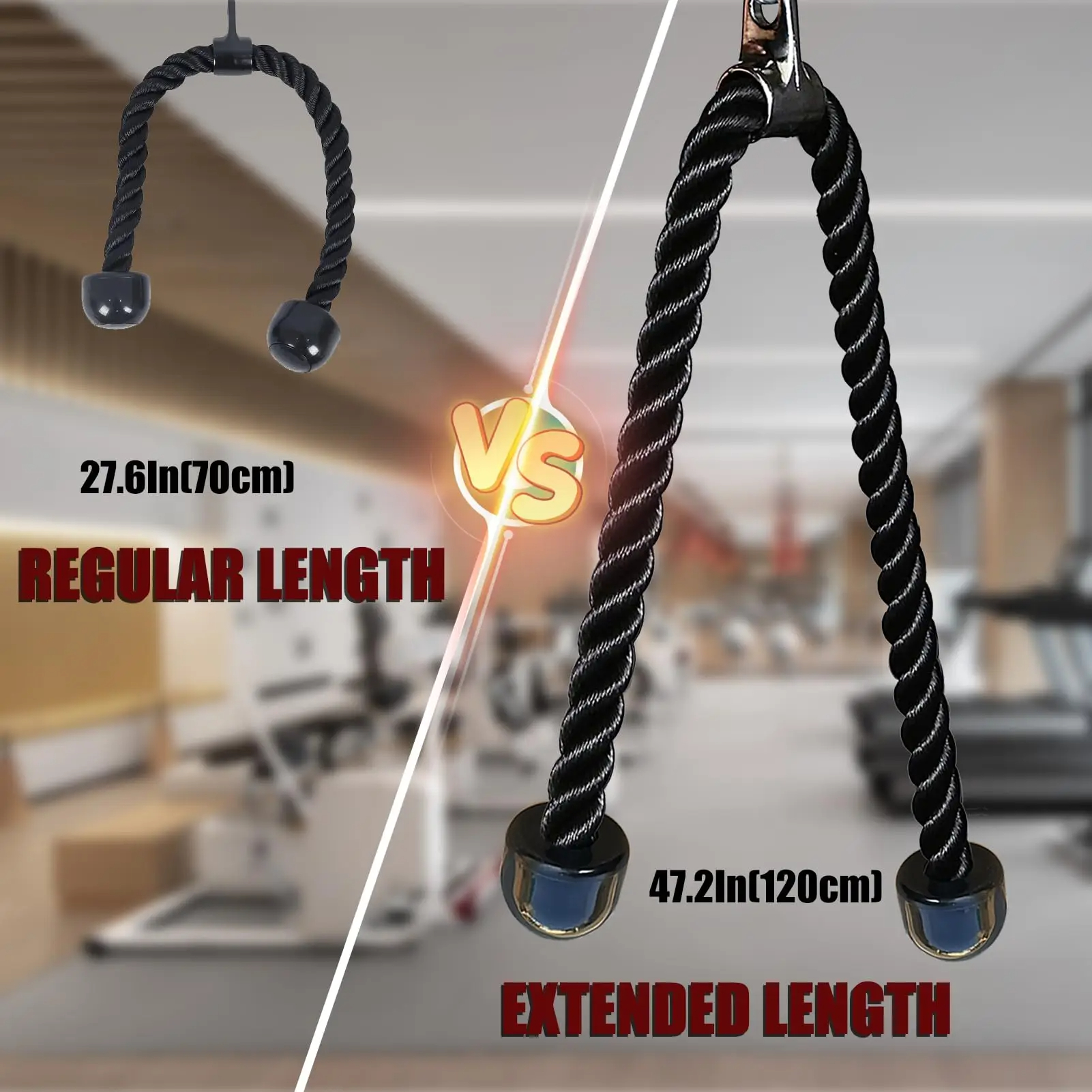 70/90/120/140cm Triceps Pull D - Home Gym Tunturi reseña y precio