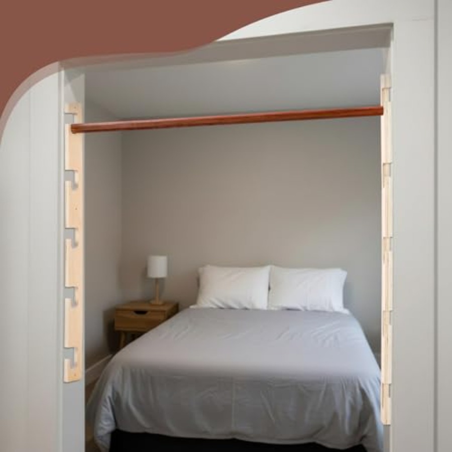 Adjustable 5-Level Wooden Door - Suspension Trainer Door reseña y precio