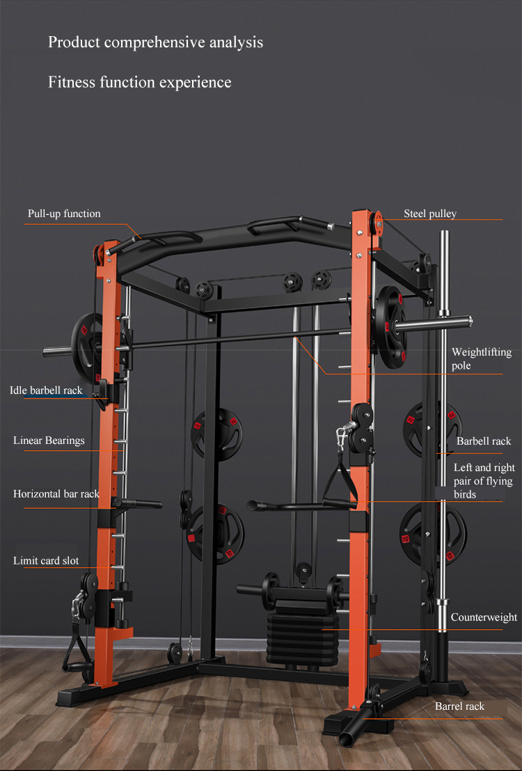 Multi Functional Home Gym Equi - Home Gym Rack With Cables reseña y precio