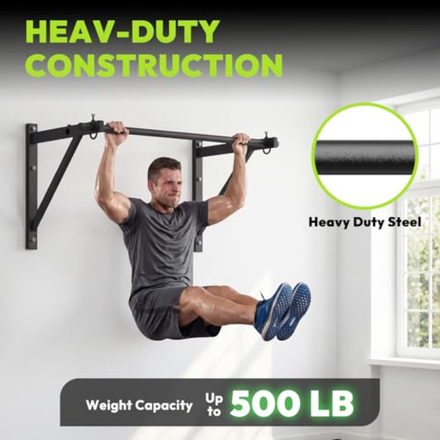 Pull Up Bar for Doorway and Wa - Home Gym Upper Body Workout reseña y precio