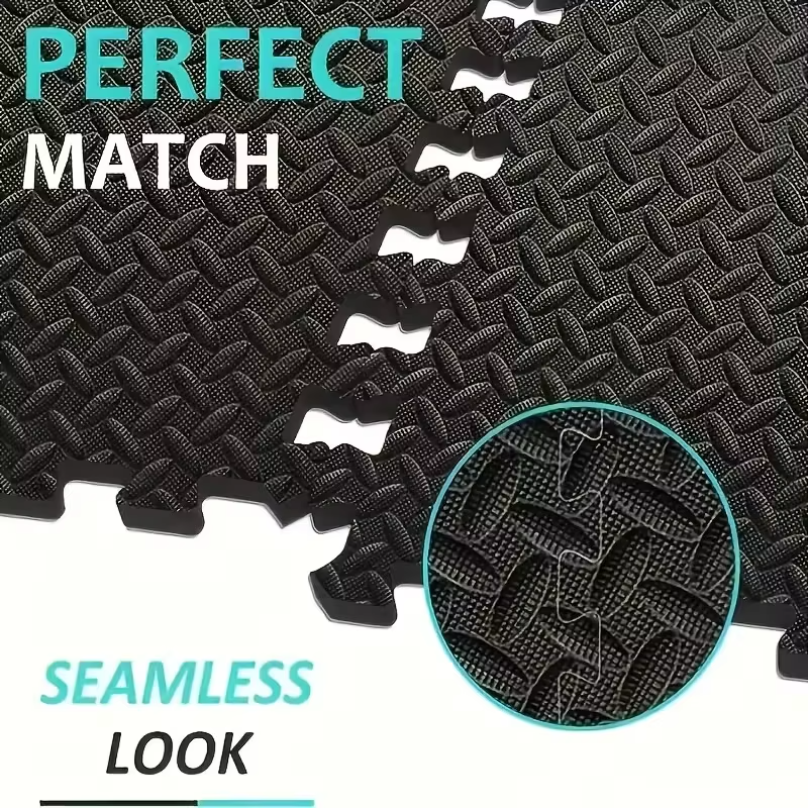 30x30cm 16 Pcs Interlocking Yo - Home Gym On Carpet reseña y precio