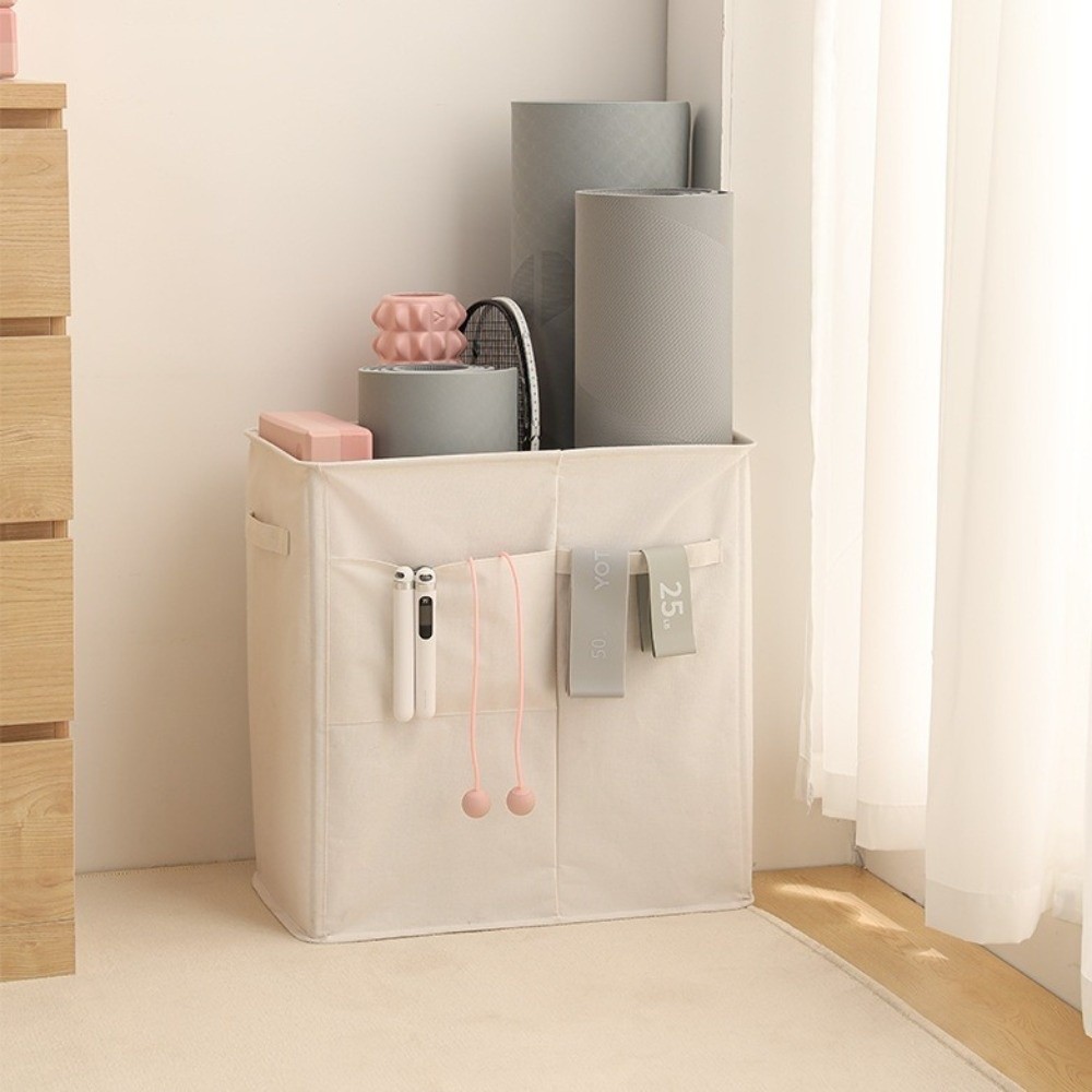 Folding Yoga Mat Storage Baske - Home Gym Yoga Storage reseña y precio