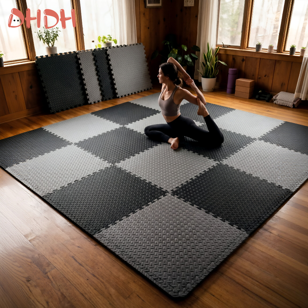 Gym Floor Mat for Home Workout - Home Gym On Carpet reseña y precio