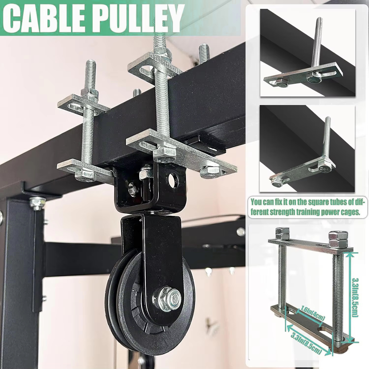 Cable Pulley System for Power  - Home Gym Rack With Cables reseña y precio