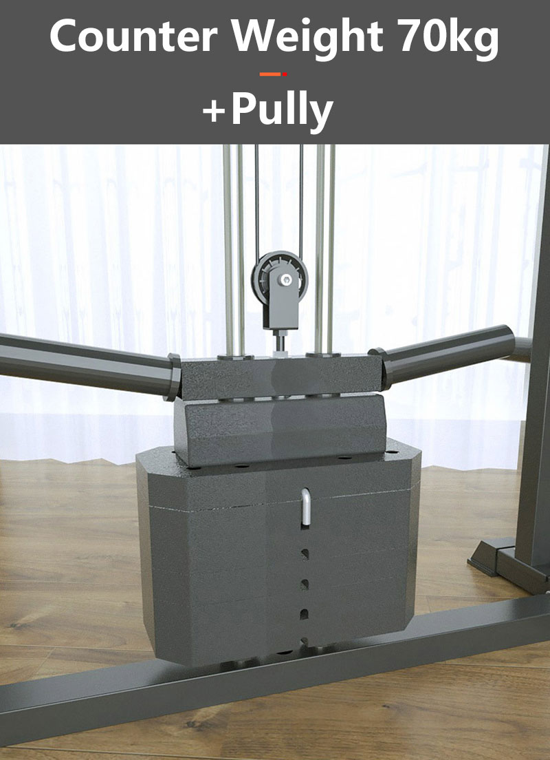 Commercial Multifunctional Pow - Home Gym With Smith Machine reseña y precio