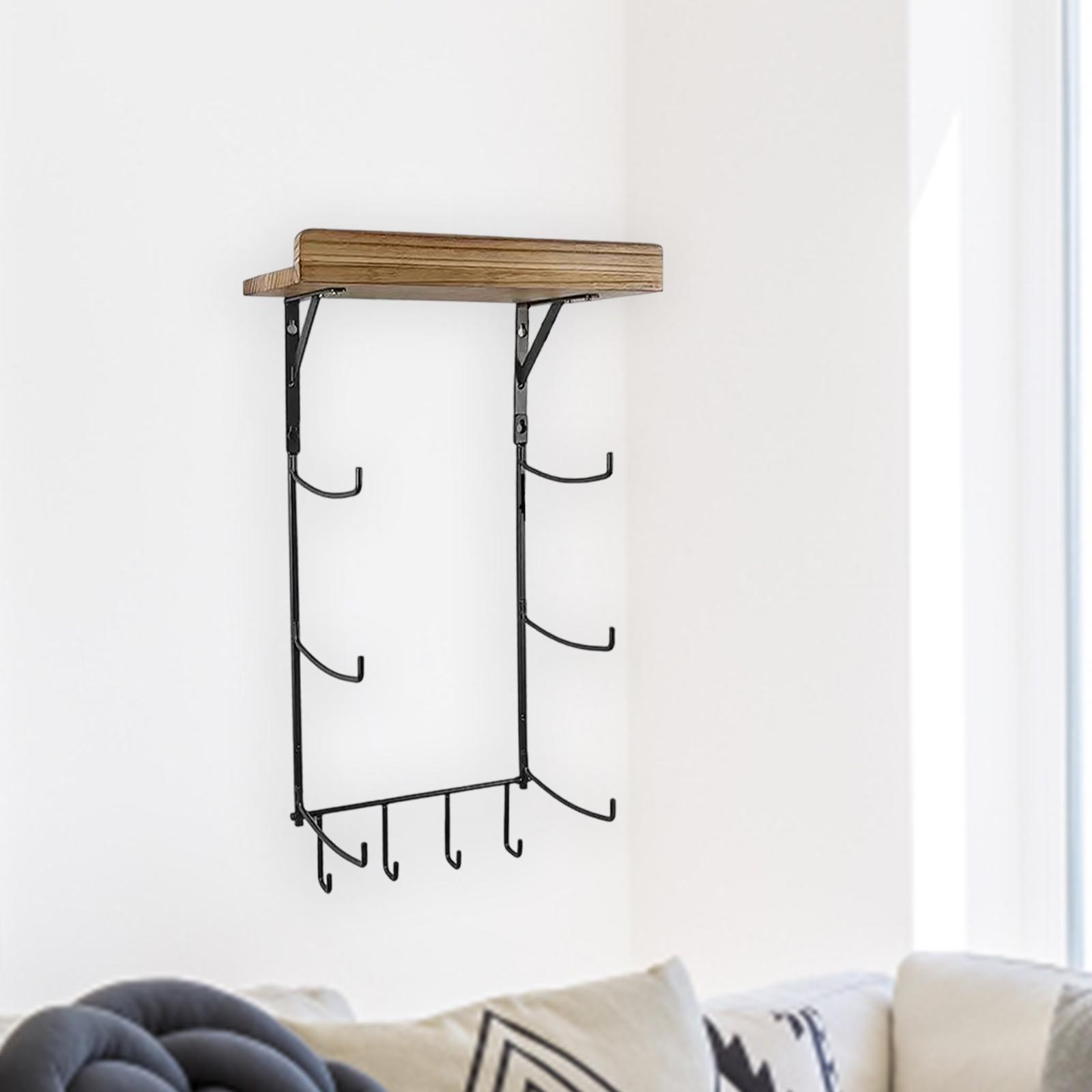 Yoga Mat Wall Rack Metal Stora - Home Gym Yoga Storage reseña y precio