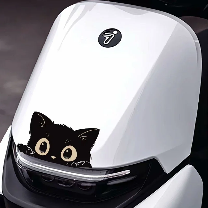 1pc Peeking Cat Sticker Car Bu - Weight Plate Bumper reseña y precio